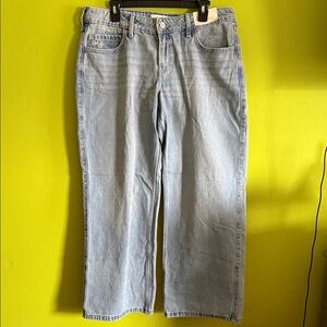NWT Hollister Low Rise Baggy Jeans Size 12